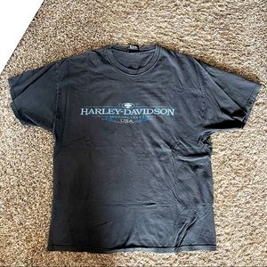 Retro Harley Davidson Graphic Tee